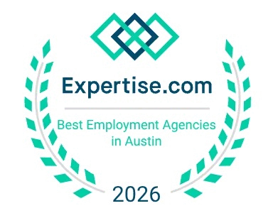 Expertise.com award - best employment agencies in austin 2026